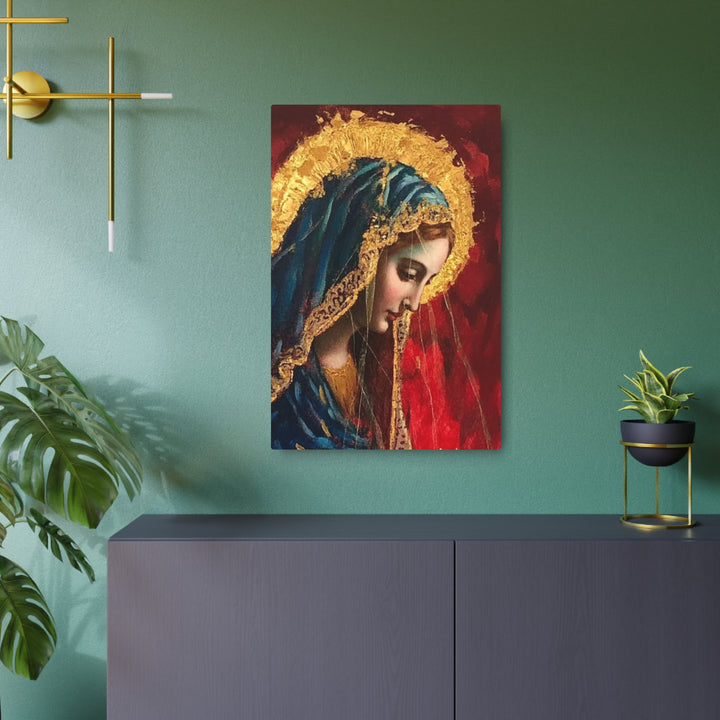 Our Lady of Grace - Virgin Mary Metal Wall Art
