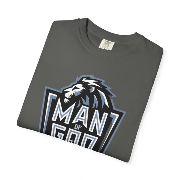 Christian Lion Shield Unisex Garment-Dyed T-shirt