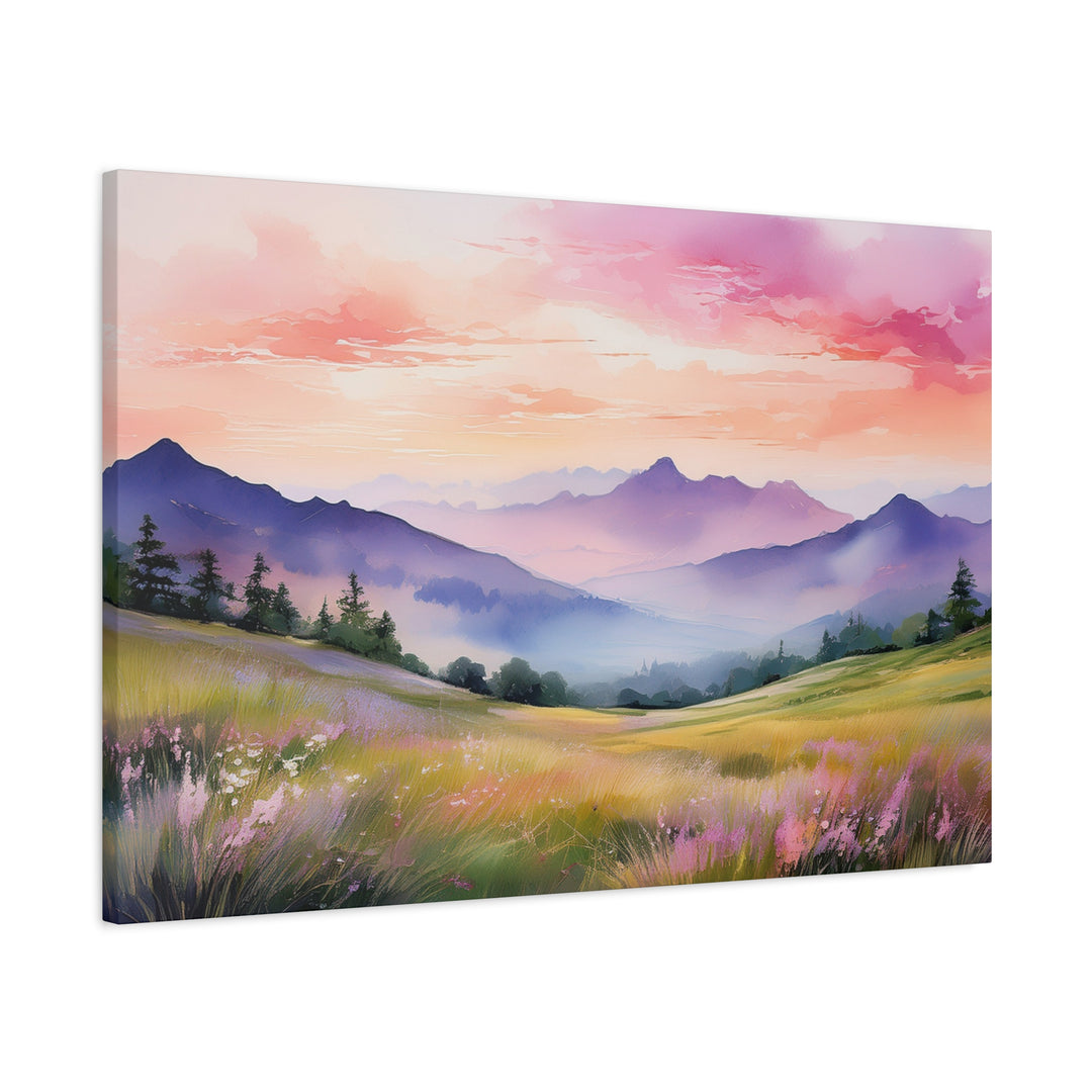 Canvas Print - Eyes to the Hills Inspired by Psalm 121
