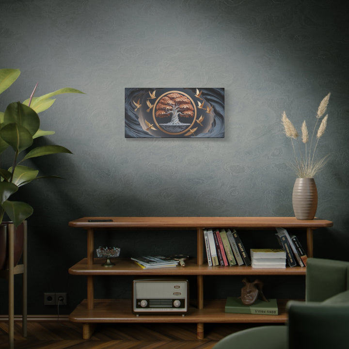 Tree of Life – Eternal Roots, Divine Light | Fine Art Canvas Print