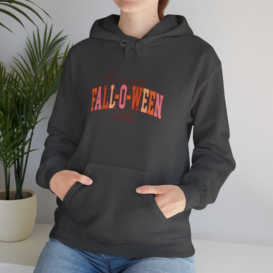 Fall-O-Ween Hoodie Sweatshirt - Matthew 4:19 Retro Style Design