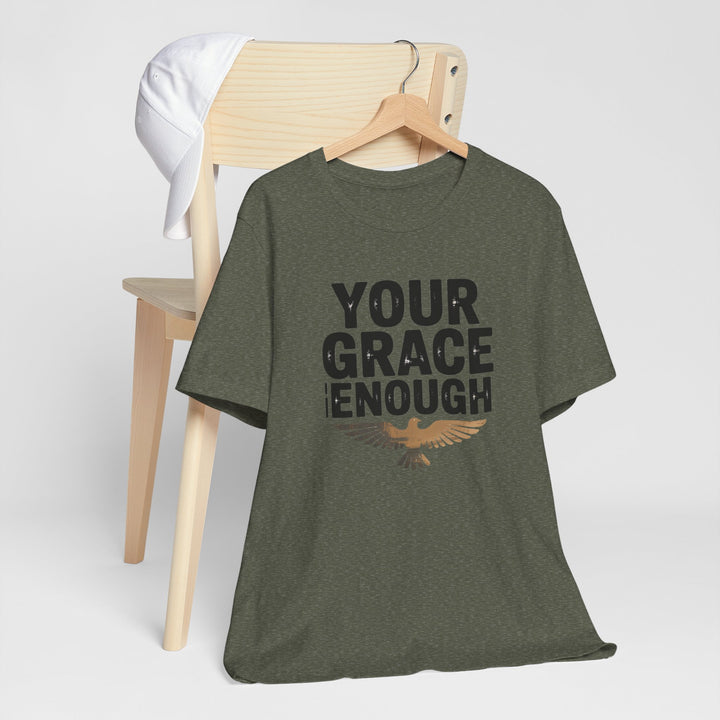 Inspirational Quote Tee | Your Grace Is Enough Shirt, Faith-Based Apparel, Unisex Motivation Top, Gift for Believers, Christian [...]