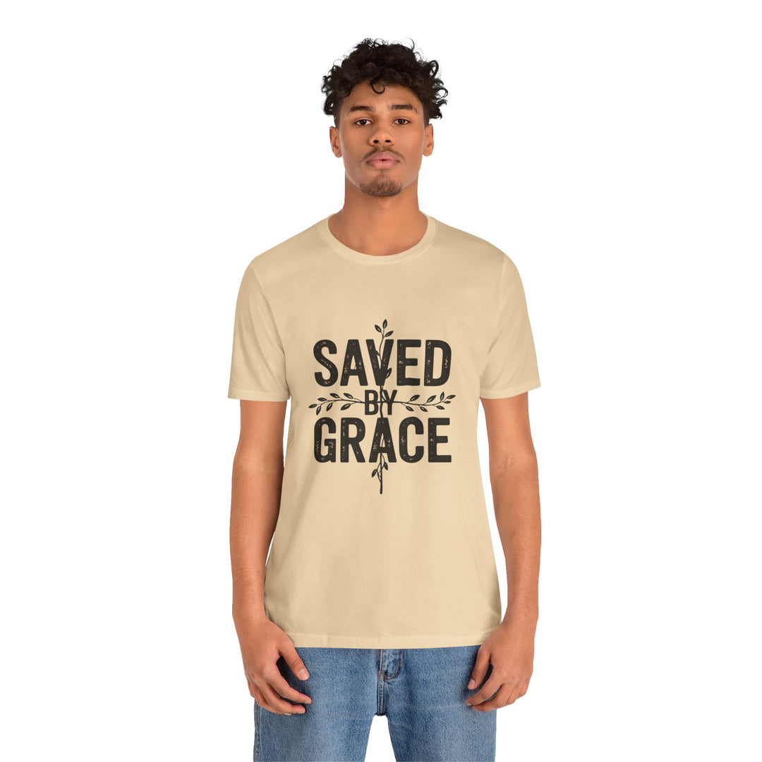 Saved by Grace – Vintage Christian Faith Shirt