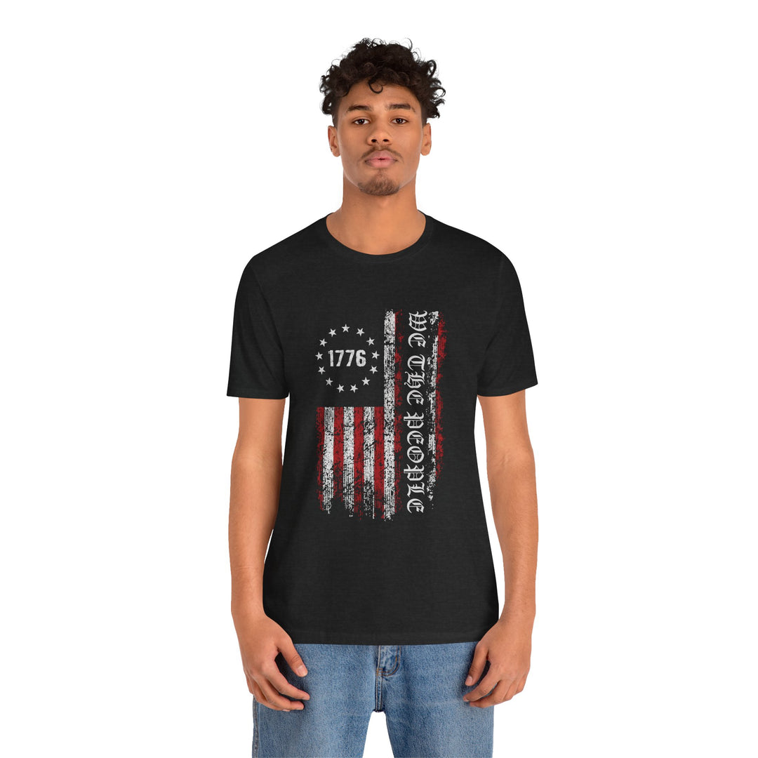 Patriotic Vintage Tee, 4th of July Shirt, Independence Day Gift, Unisex Graphic Tee, American Flag T-Shirt, Casual Wear