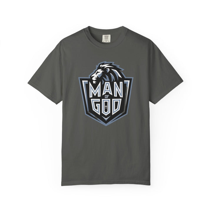 Christian Lion Shield Unisex Garment-Dyed T-shirt