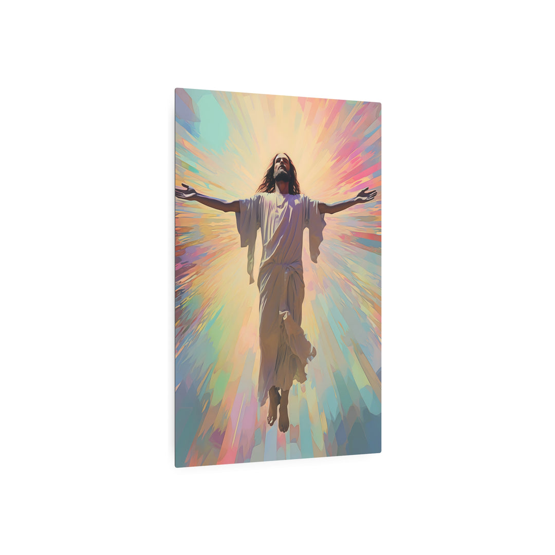 Inspirational Metal Art Sign - Faith and Hope Decor