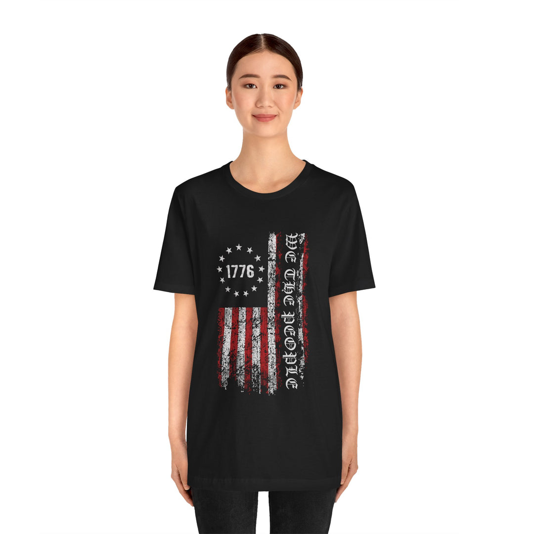 Patriotic Vintage Tee, 4th of July Shirt, Independence Day Gift, Unisex Graphic Tee, American Flag T-Shirt, Casual Wear