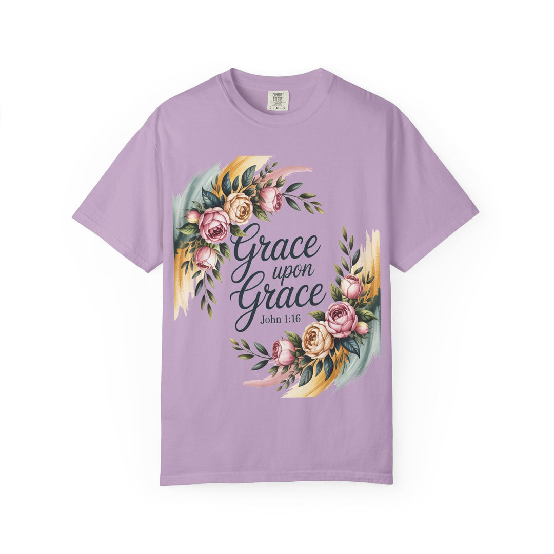 Grace Upon Grace Unisex T-shirt - John 1:16 Christian Gift for Women