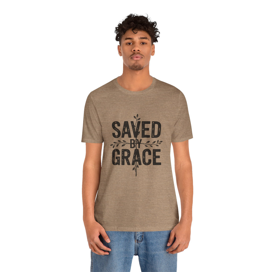 Saved by Grace – Vintage Christian Faith Shirt