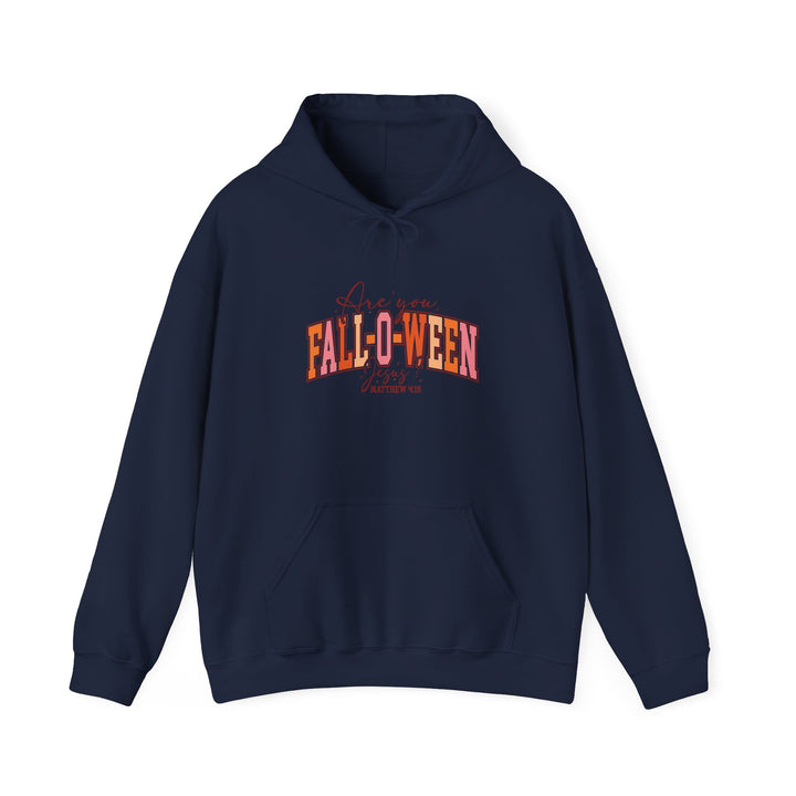 Fall-O-Ween Hoodie Sweatshirt - Matthew 4:19 Retro Style Design