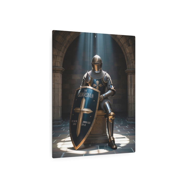 "Full Armor of God" - Guardian Father Warrior Metal Wall Art