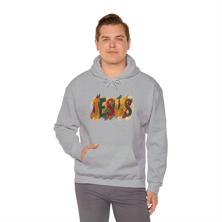 Fall Harvest Jesus Hoodie Sweatshirt - Rustic Autumn Faith Apparel