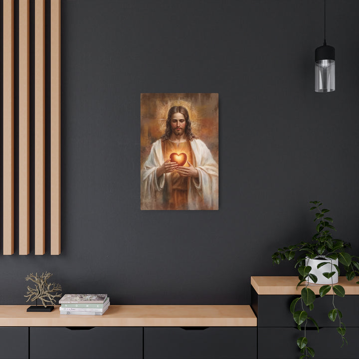 Sacred Heart of Jesus - Traditional Metal Wall Art