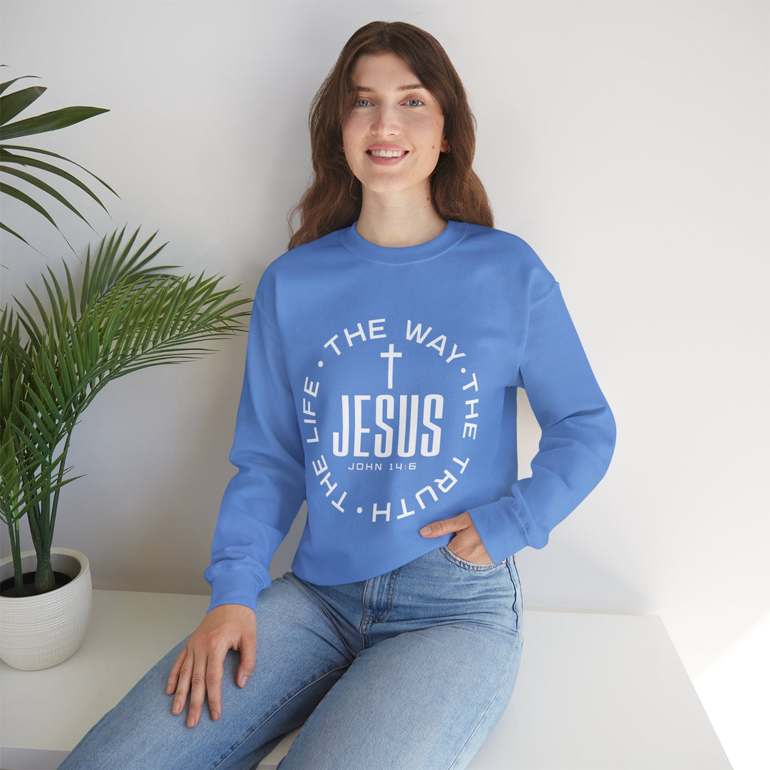 Jesus The Way, The Truth, and The Life Sweatshirt