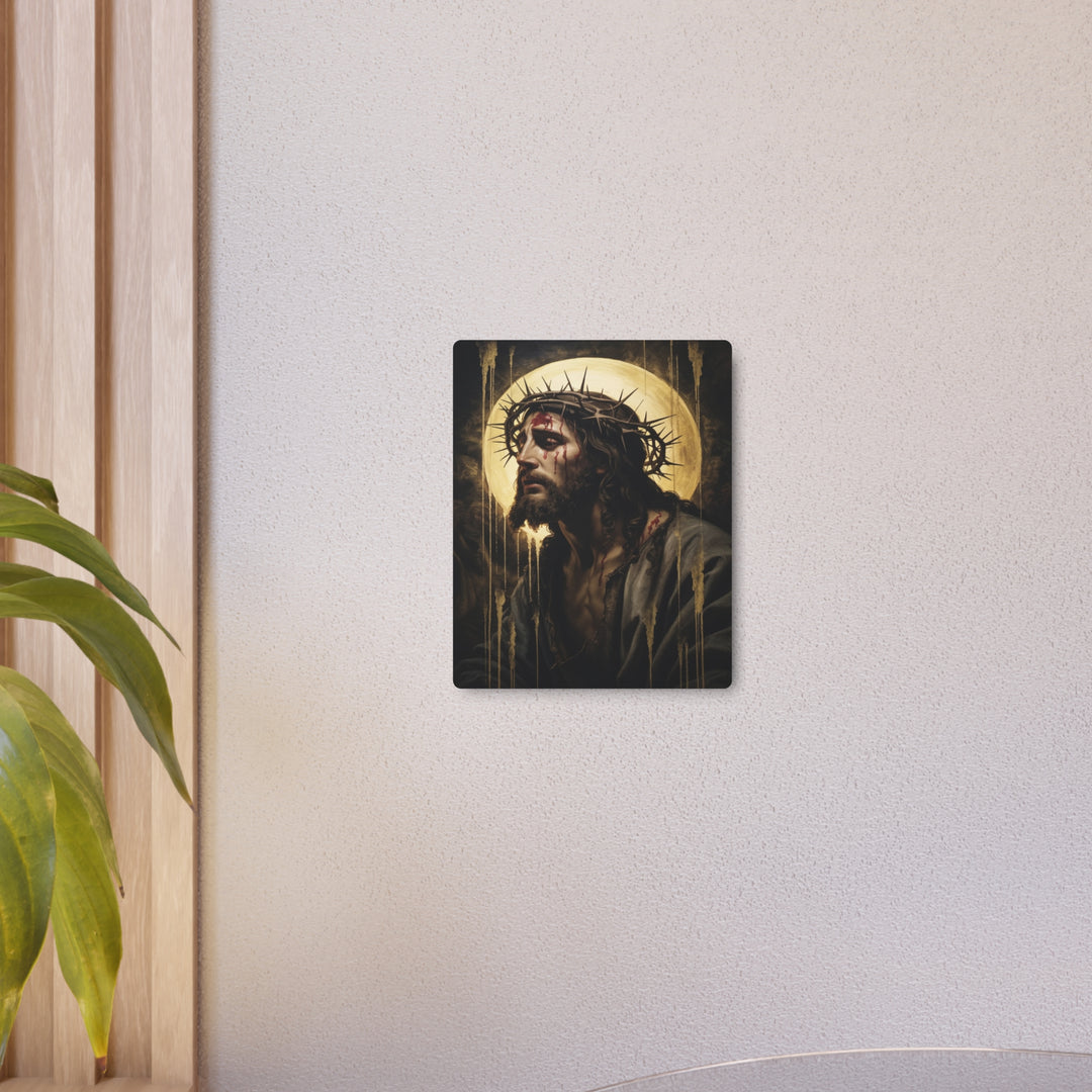 "THE PASSION OF CHRIST" - Metal Art Sign