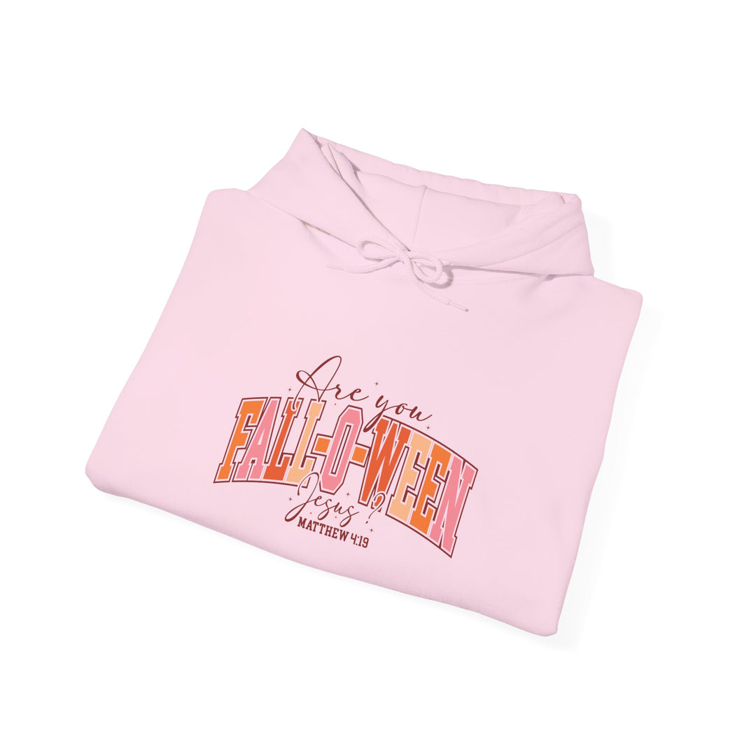 Fall-O-Ween Hoodie Sweatshirt - Matthew 4:19 Retro Style Design