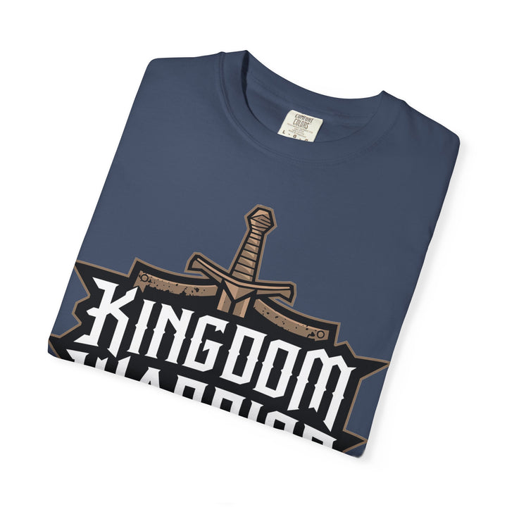 Kingdom Warrior T-Shirt – Christian Shield & Sword Design | Unisex Faith-Based Apparel