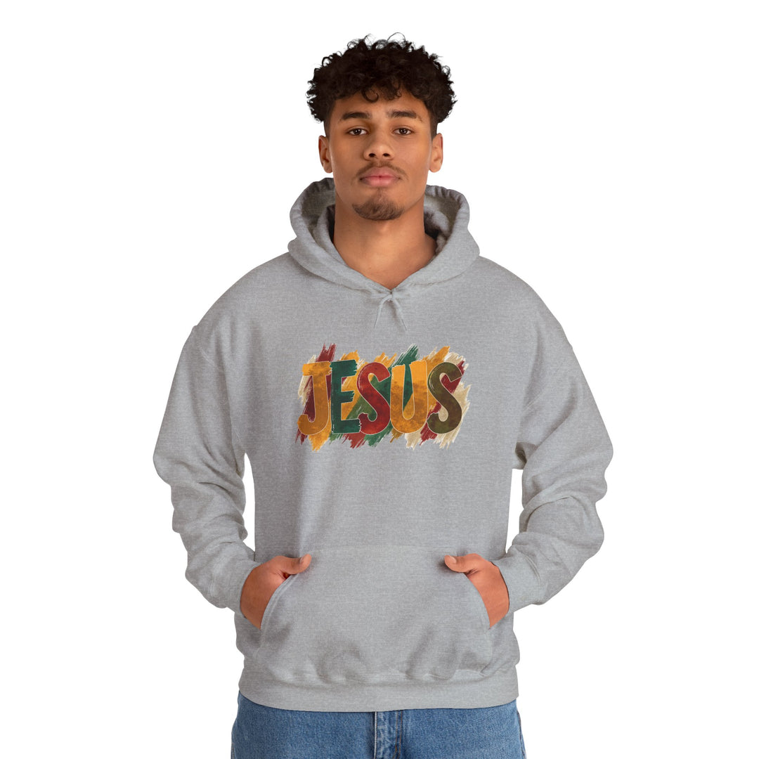 Fall Harvest Jesus Hoodie Sweatshirt - Rustic Autumn Faith Apparel