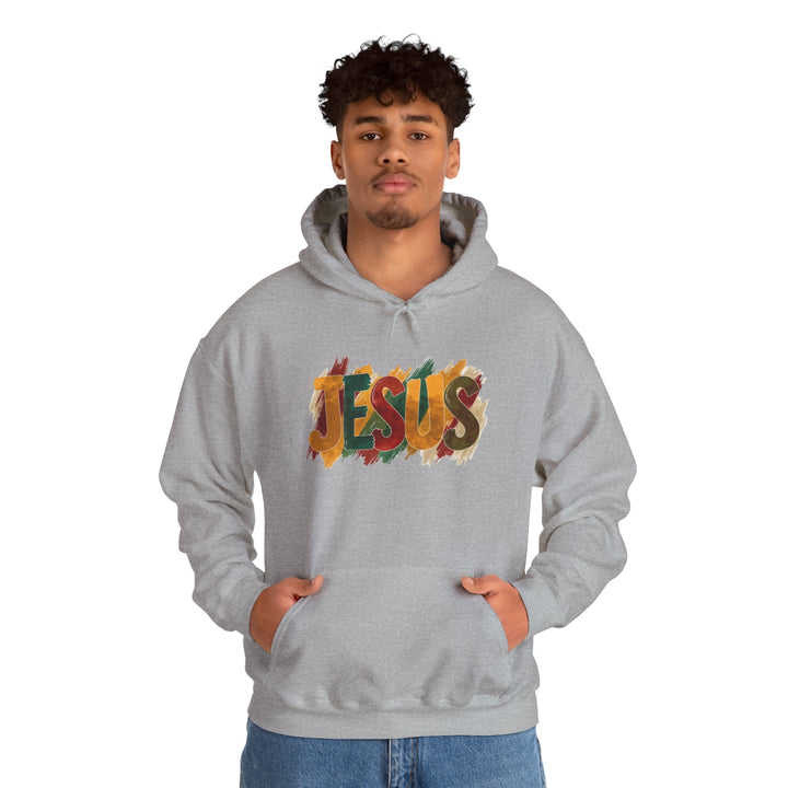 Fall Harvest Jesus Hoodie Sweatshirt - Rustic Autumn Faith Apparel