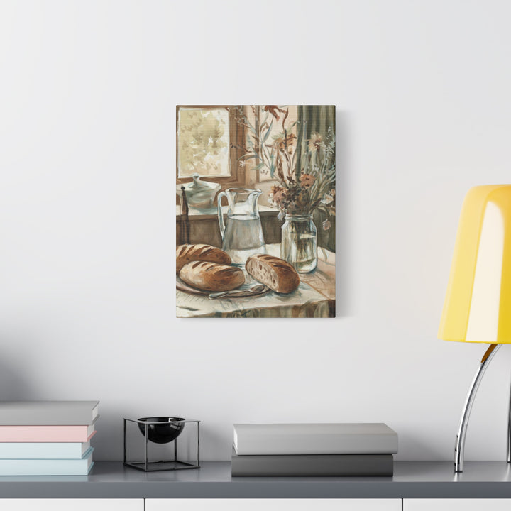 He Will Provide – Christian Kitchen Canvas Wall Art | Daily Bread Rustic Faith Decor