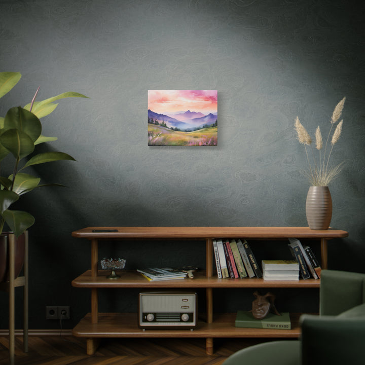 Canvas Print - Eyes to the Hills Inspired by Psalm 121