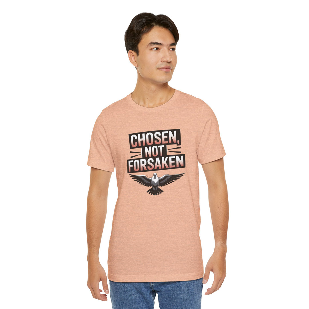 Chosen Not Forsaken Tee - Inspirational Unisex Jersey T-Shirt, Faith-Based Apparel, Motivational Gift, Casual Wear, Spiritual Fashion