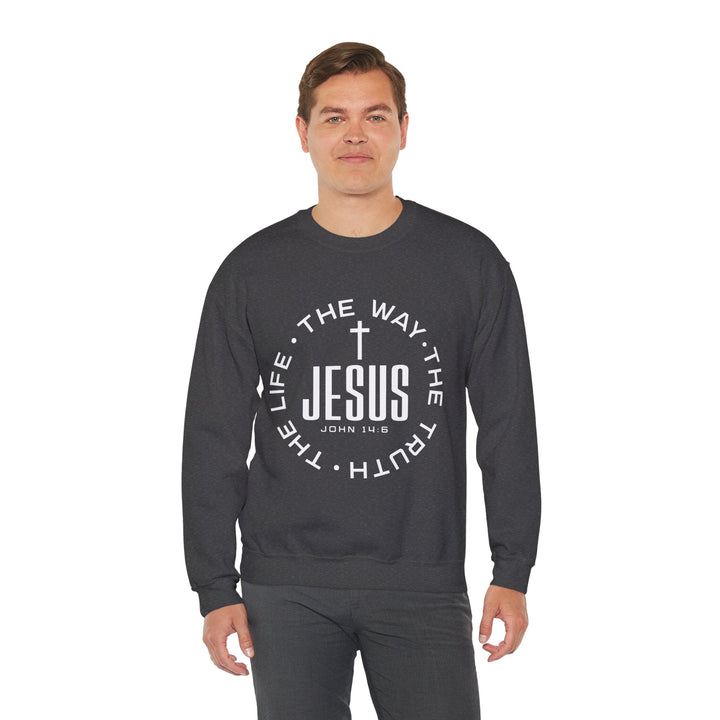 Jesus The Way, The Truth, and The Life Sweatshirt