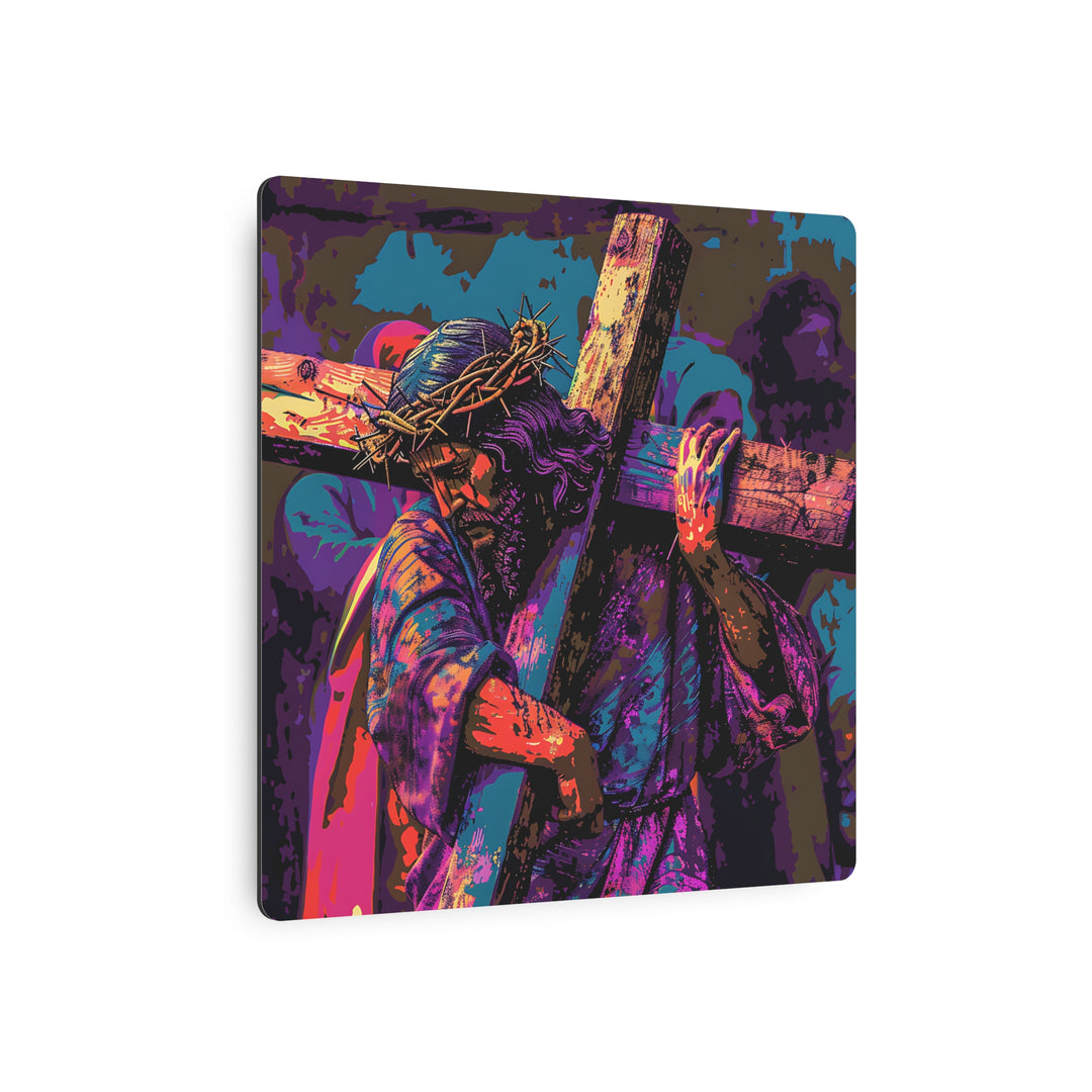 Love’s Burden – Christian Metal Wall Art