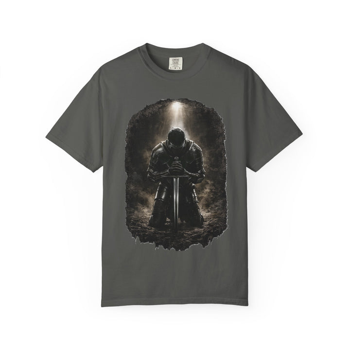 The Warrior Christian T-Shirt | Faith-Based Armor of God Shirt | Masculine Christian Graphic Tee