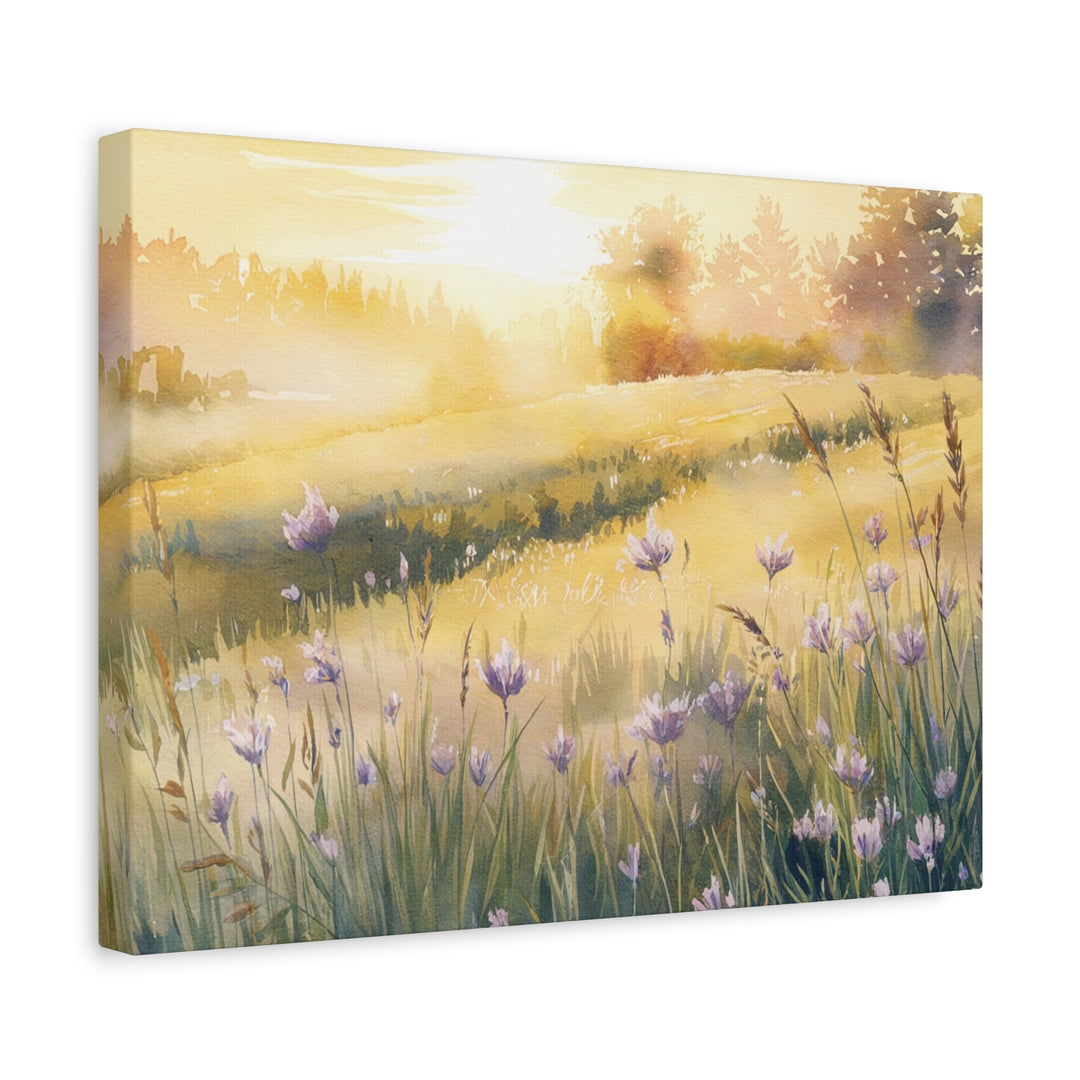 Steadfast Love – Christian Sunrise Canvas Wall Art | Lamentations 3:22 Inspired Print