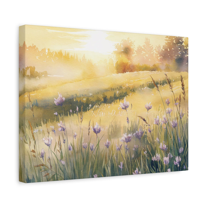 Steadfast Love – Christian Sunrise Canvas Wall Art | Lamentations 3:22 Inspired Print