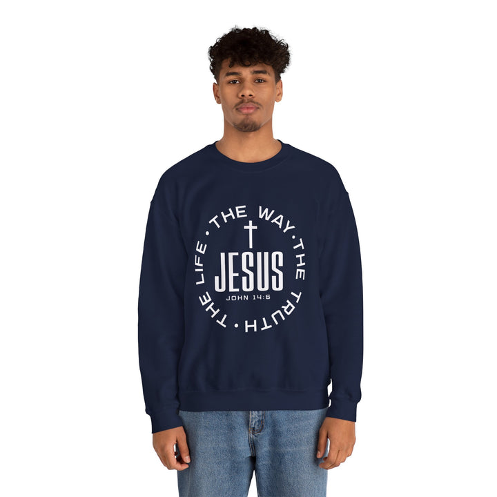 Jesus The Way, The Truth, and The Life Sweatshirt