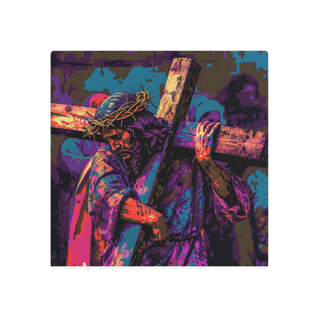 Love’s Burden – Christian Metal Wall Art