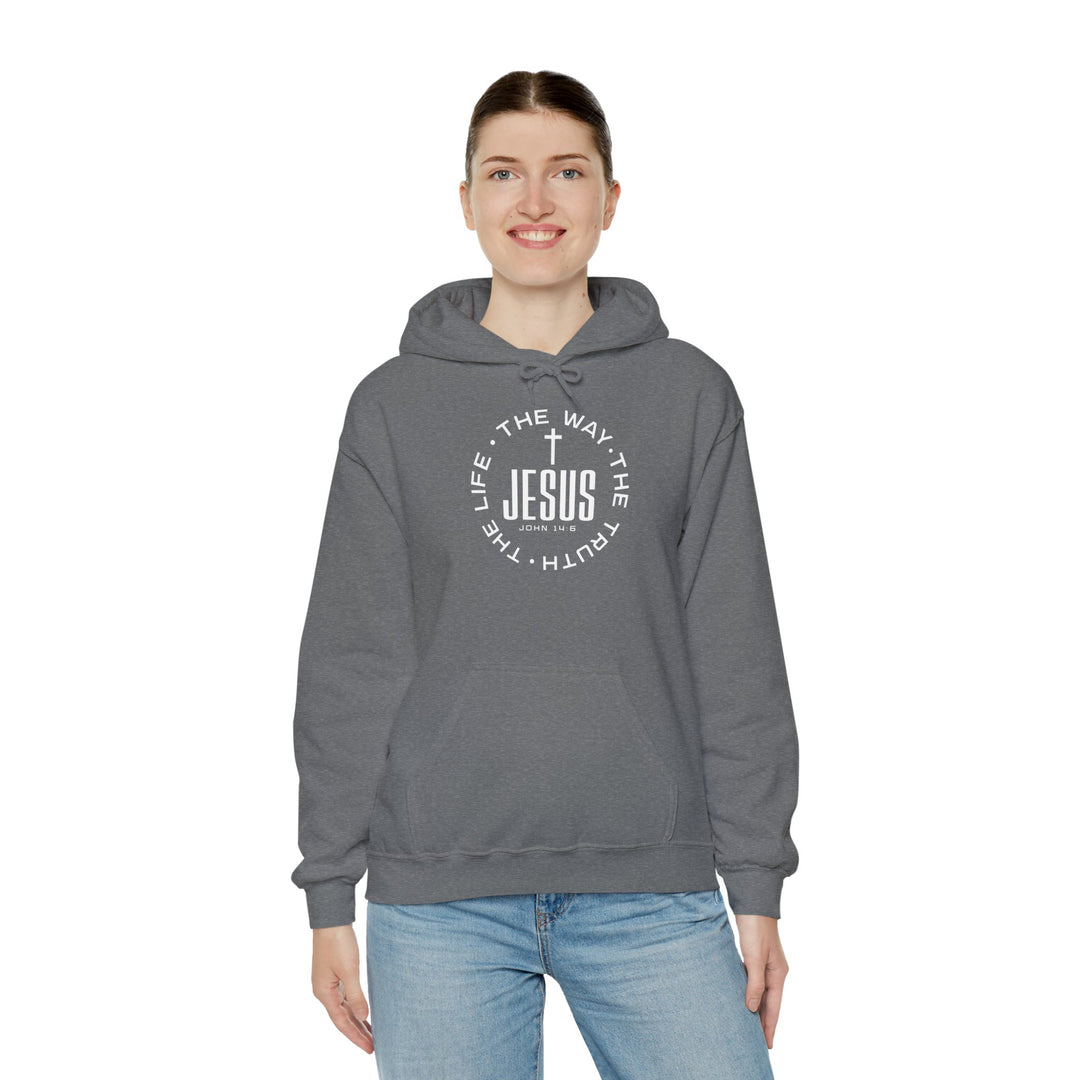 Jesus - The Way, The Truth, and The Life Hoodie