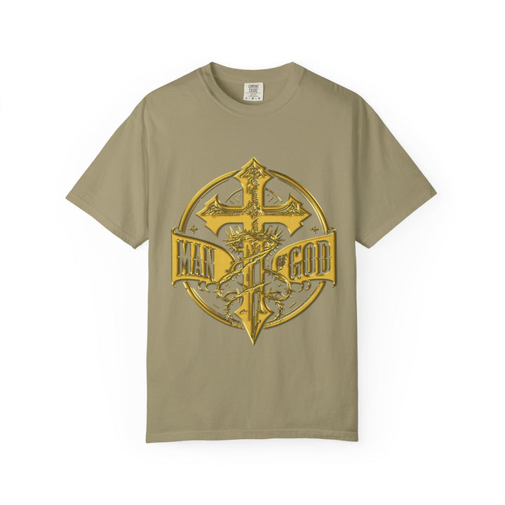 Warrior Spirit T-shirt - Royal Identity Gold Crest Design