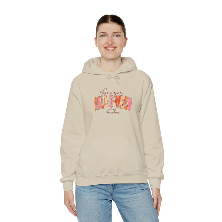 Fall-O-Ween Hoodie Sweatshirt - Matthew 4:19 Retro Style Design