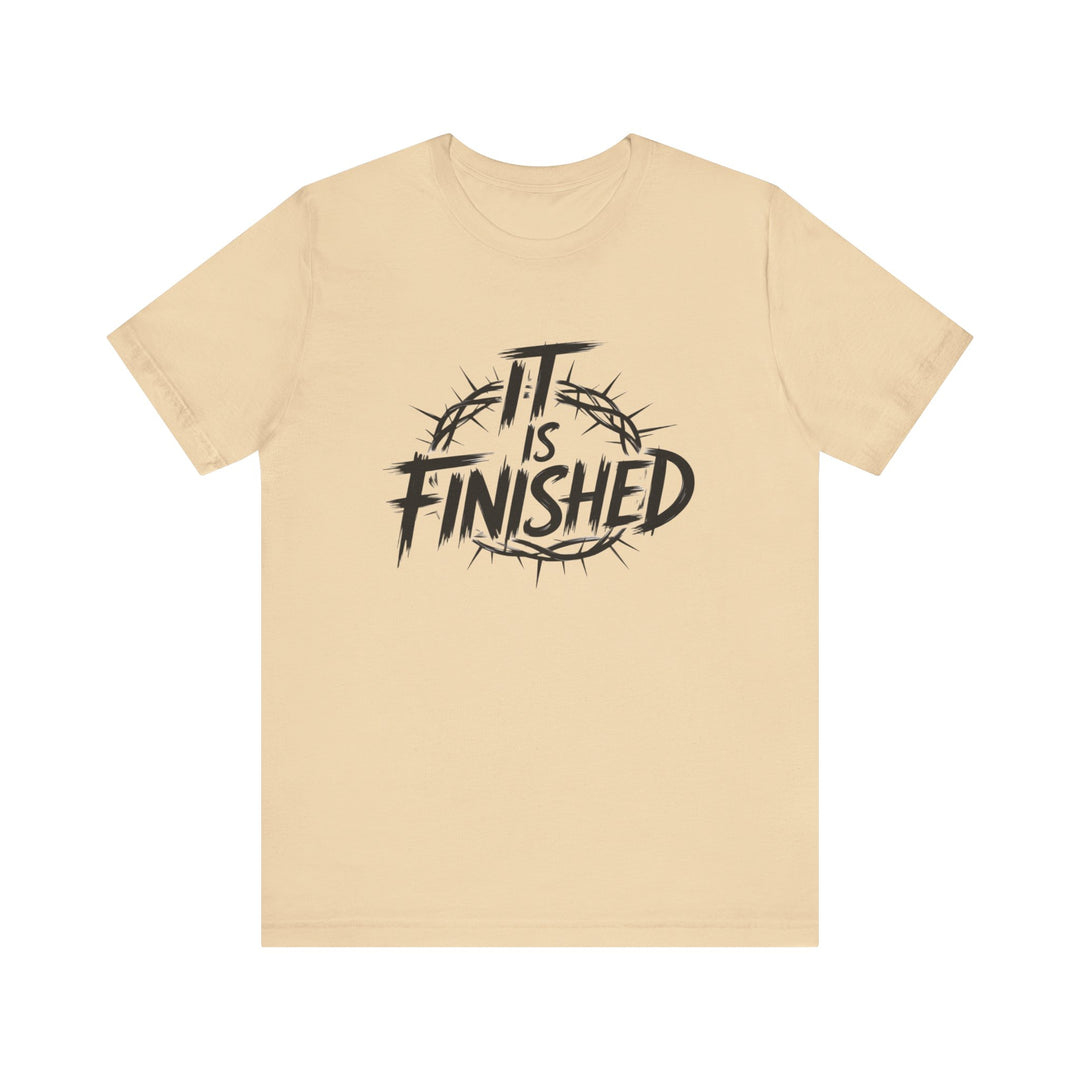 It Is Finished – Bold Christian Redemption Shirt (John 19:30)