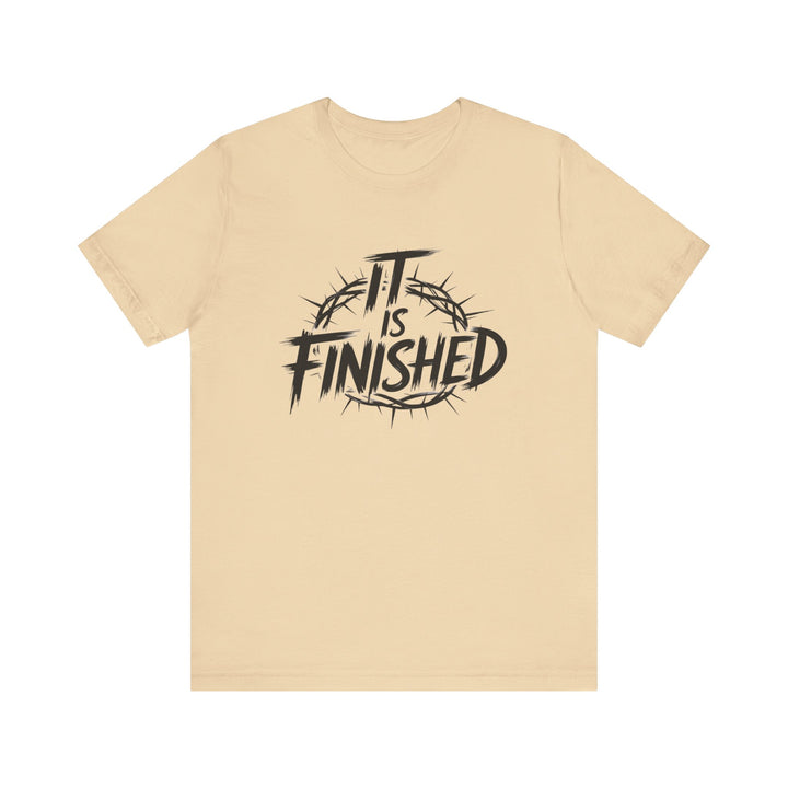 It Is Finished – Bold Christian Redemption Shirt (John 19:30)