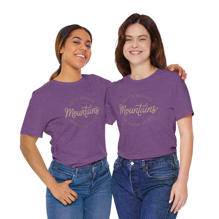 Mountain Adventure Unisex Tee, Nature Lover T-Shirt, Outdoor Graphic Shirt, Hiking Apparel, Great for Travel & Gifts