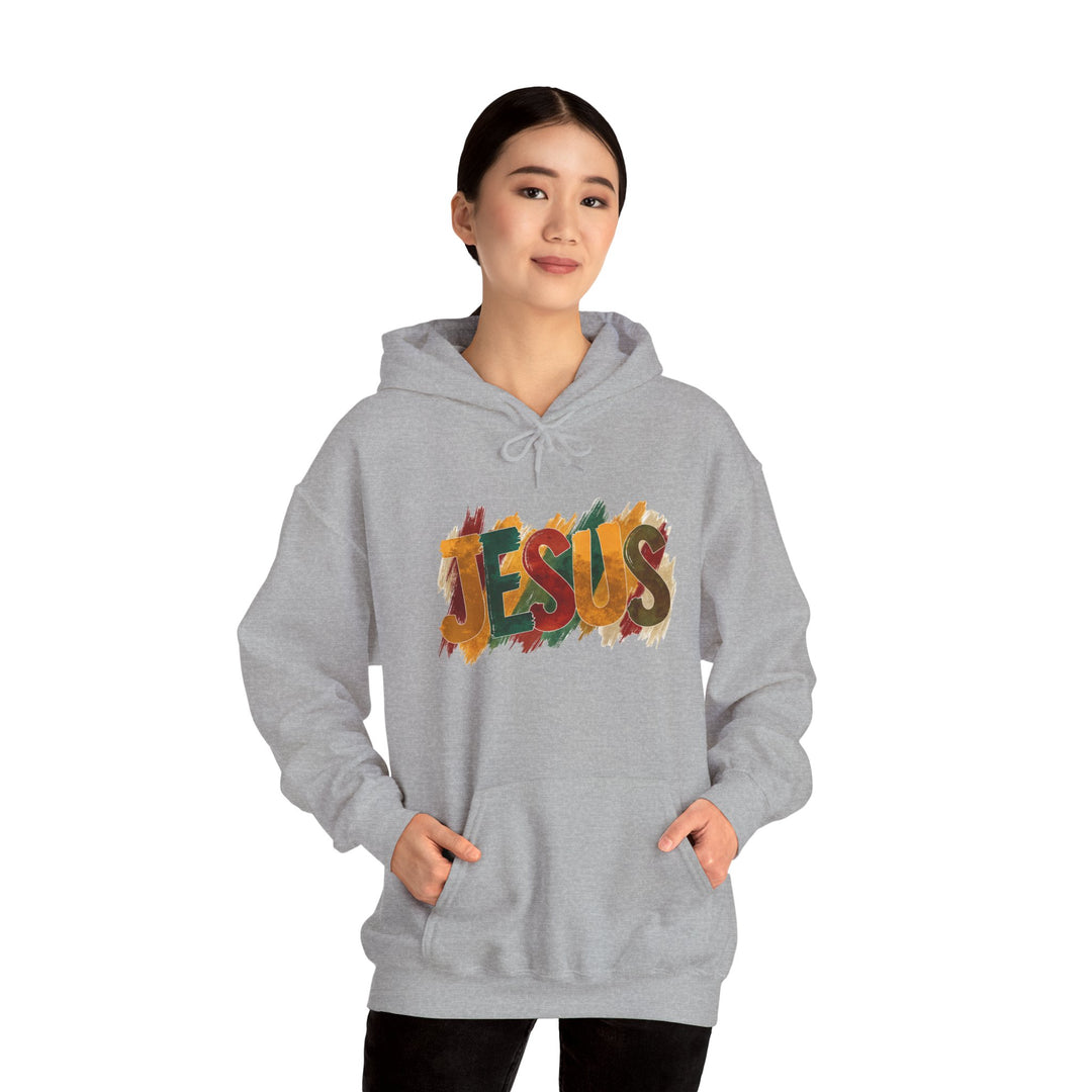Fall Harvest Jesus Hoodie Sweatshirt - Rustic Autumn Faith Apparel