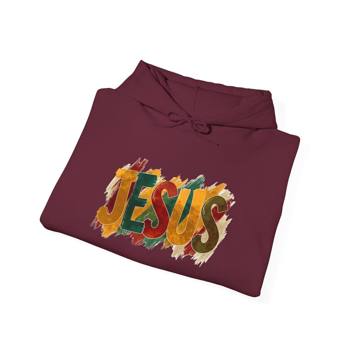 Fall Harvest Jesus Hoodie Sweatshirt - Rustic Autumn Faith Apparel