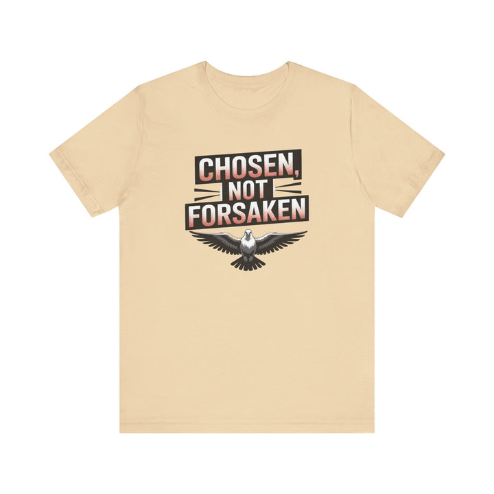 Chosen Not Forsaken Tee - Inspirational Unisex Jersey T-Shirt, Faith-Based Apparel, Motivational Gift, Casual Wear, Spiritual Fashion