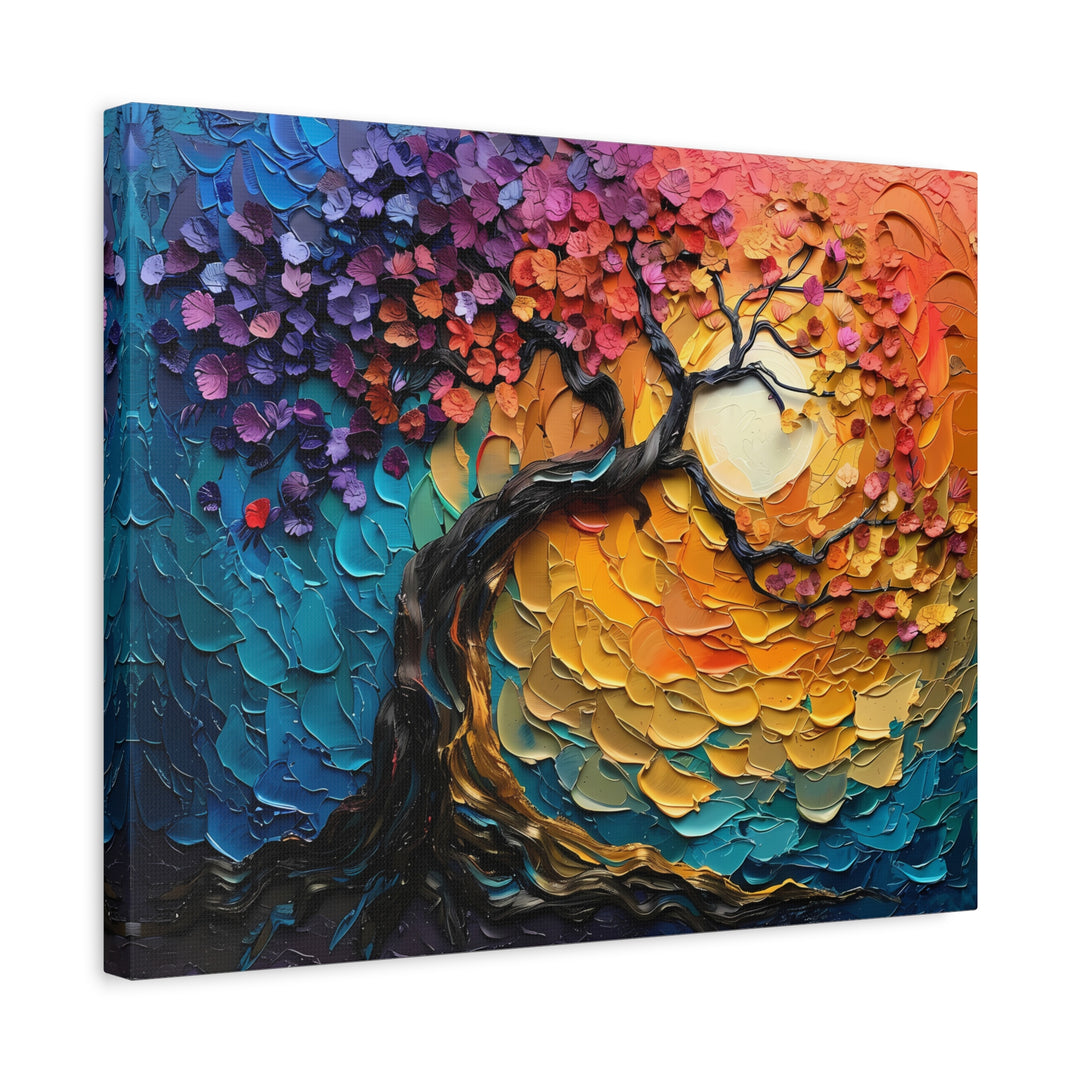 Vibrant Tree Art Canvas