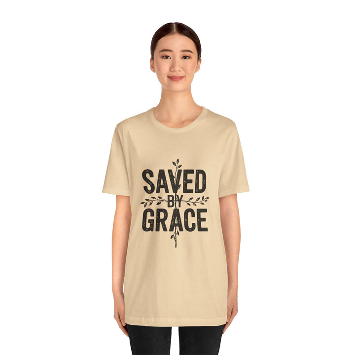 Saved by Grace – Vintage Christian Faith Shirt