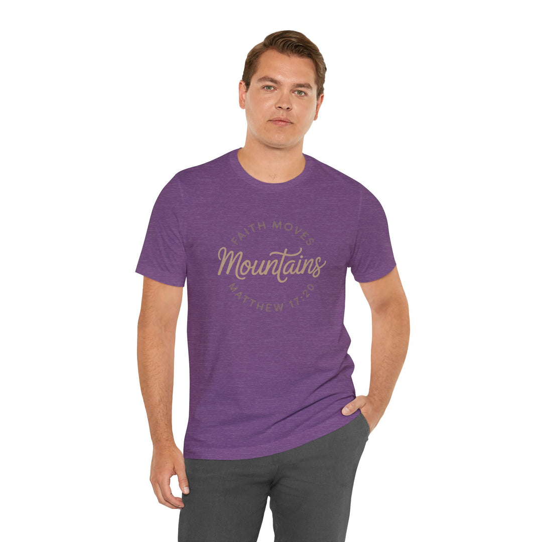 Mountain Adventure Unisex Tee, Nature Lover T-Shirt, Outdoor Graphic Shirt, Hiking Apparel, Great for Travel & Gifts