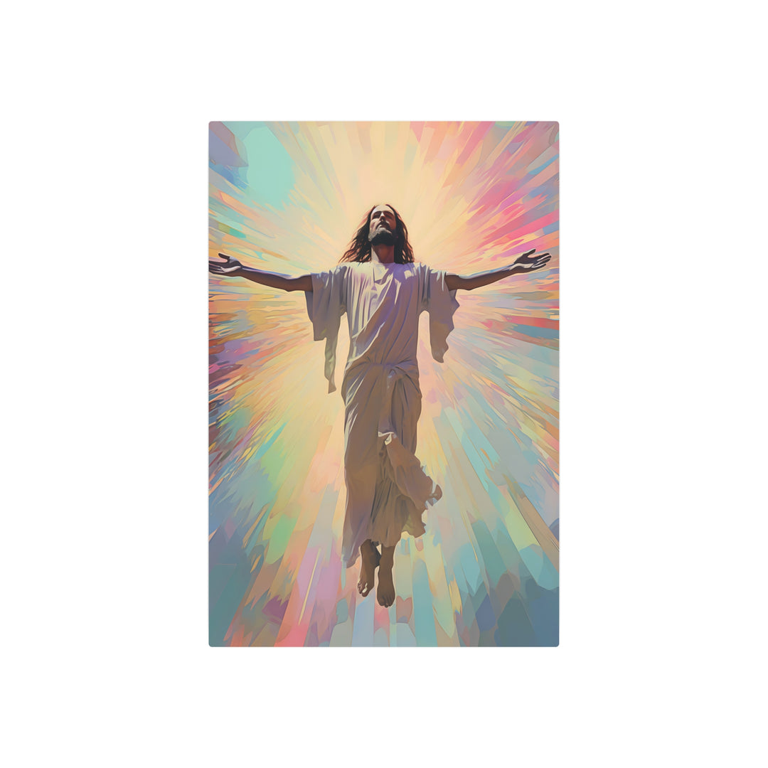 Inspirational Metal Art Sign - Faith and Hope Decor