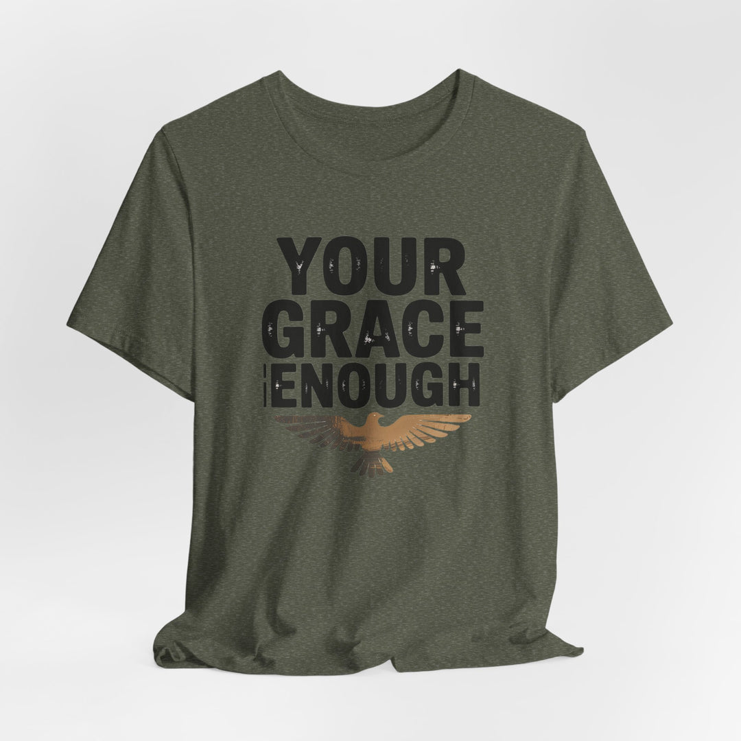 Inspirational Quote Tee | Your Grace Is Enough Shirt, Faith-Based Apparel, Unisex Motivation Top, Gift for Believers, Christian [...]