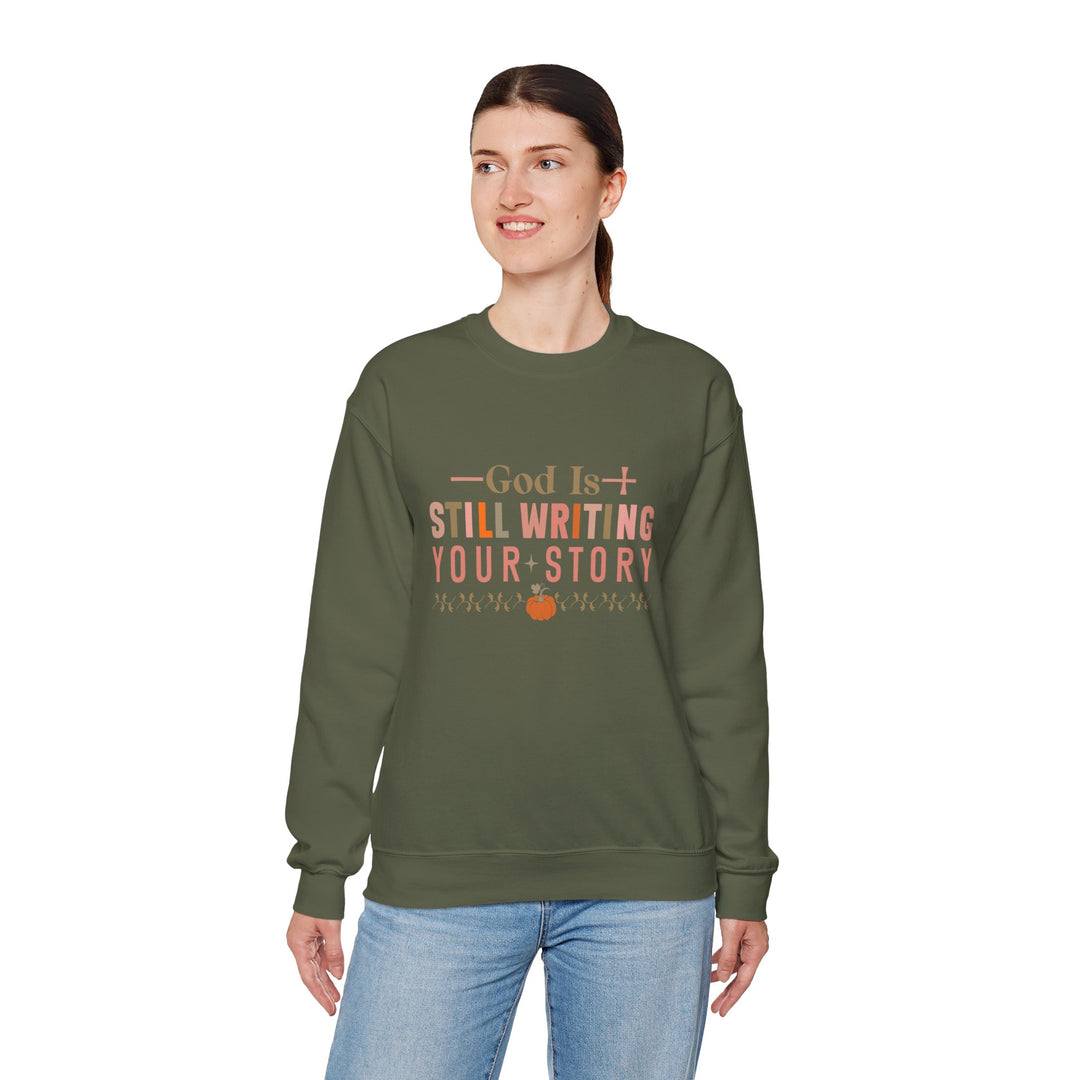 Inspirational God Is Still Writing Your Story Sweatshirt, Cozy Crewneck for Daily Inspiration, Faith Apparel, Perfect Gift for [...]