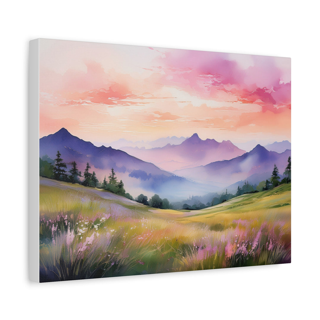 Canvas Print - Eyes to the Hills Inspired by Psalm 121