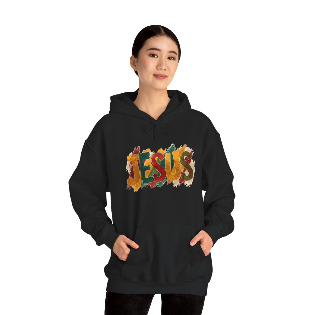 Fall Harvest Jesus Hoodie Sweatshirt - Rustic Autumn Faith Apparel